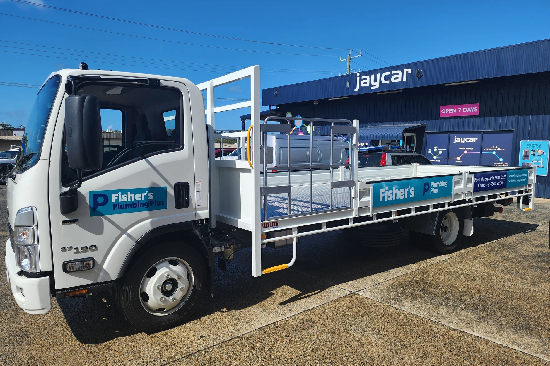 Fisher Plumbing Alupanels_Vehicle Page