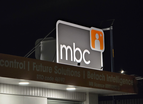 Illuminated Signs_Spot Lighting Example